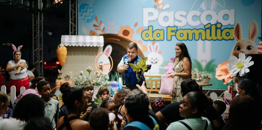 BM: ‘Páscoa da Família’ terá programação gratuita e atrações para todas as idades